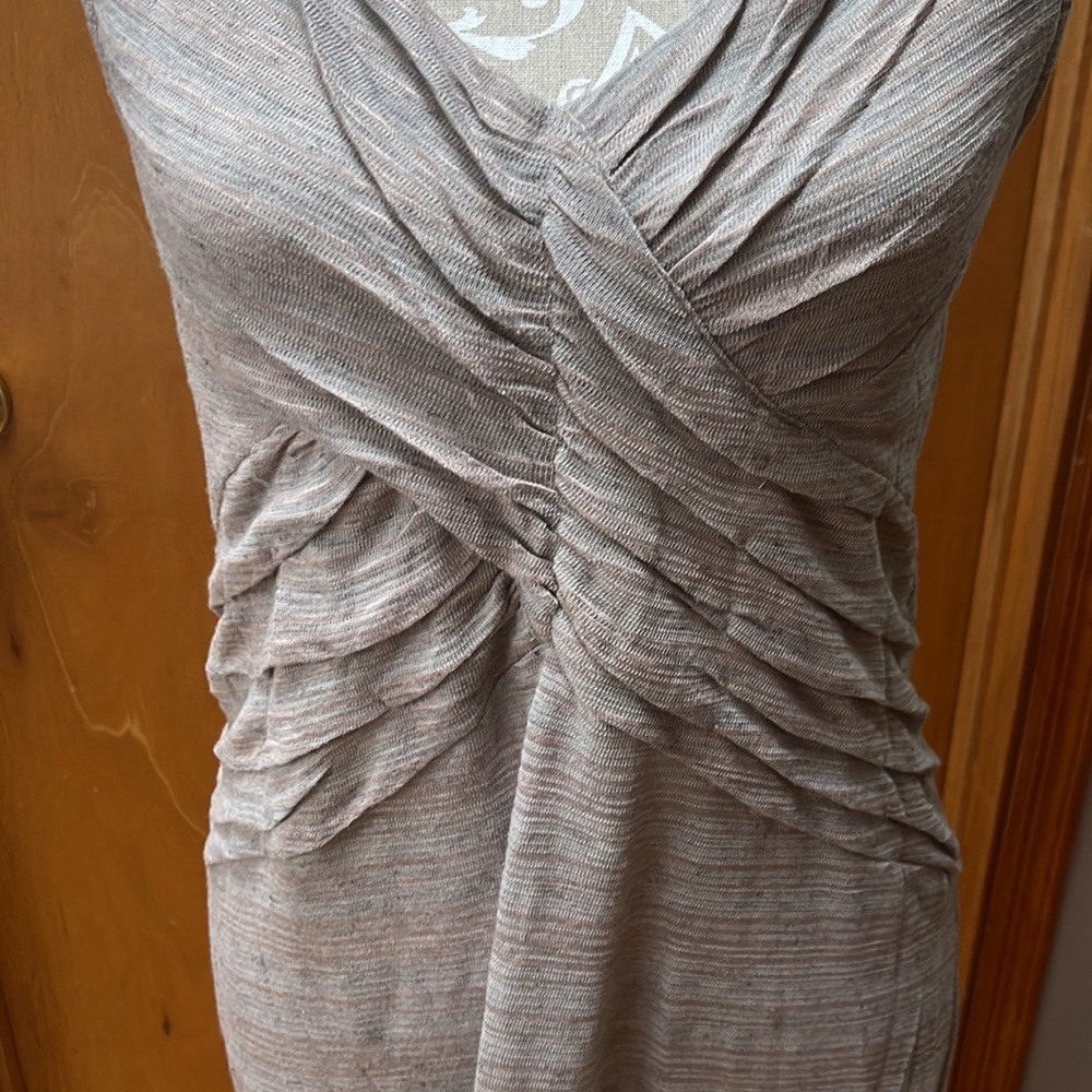 NWOT Astars pleat detail tank tunic. Size Large. - Picture 2 of 5
